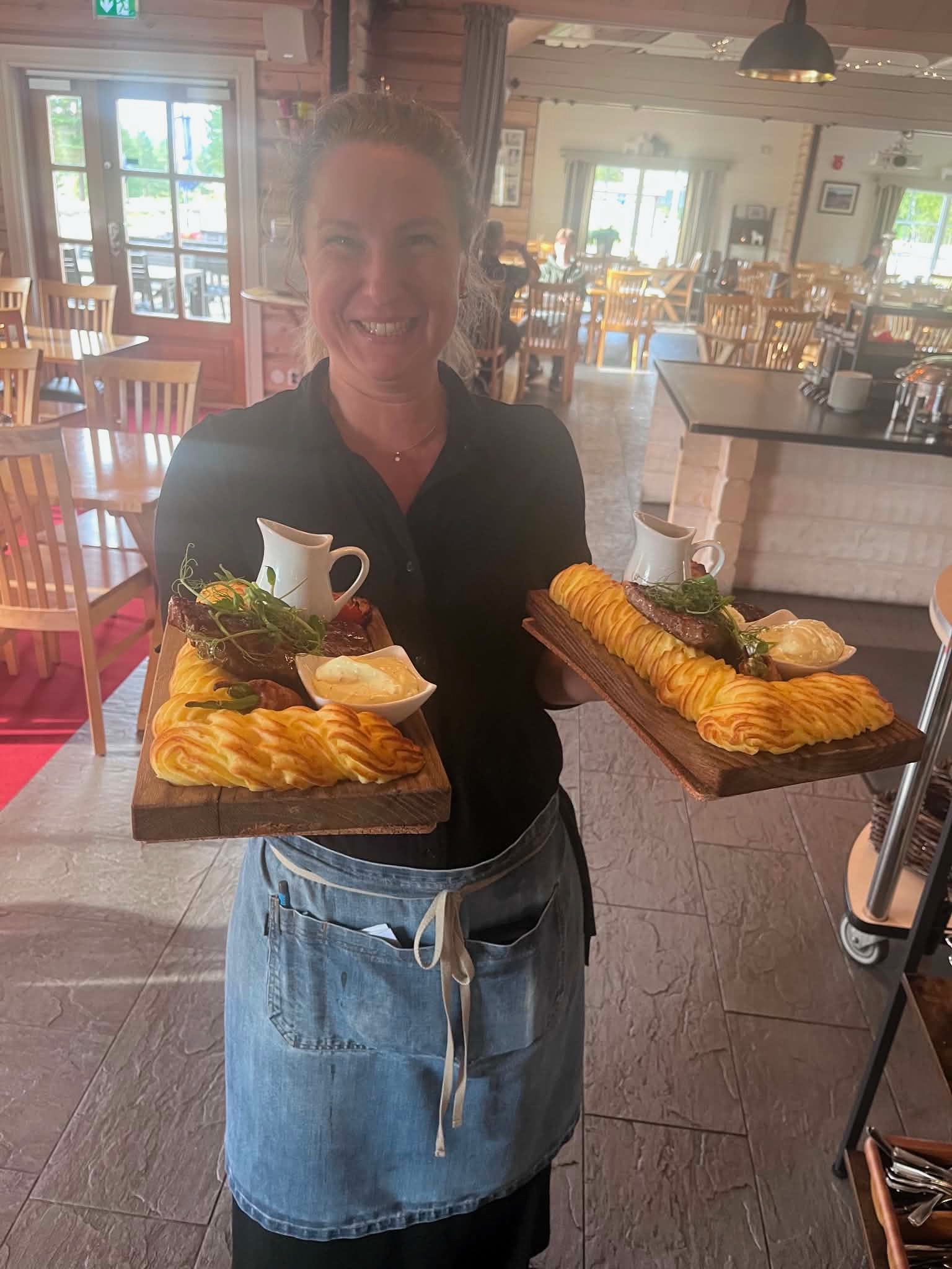 Planksteksafton på Restaurang Sixten i Limedsforsen